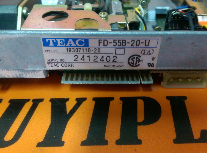 TEAC FD-55B-20-U Floppy Disk Drive - PLC DCS SERVO Control MOTOR POWER  SUPPLY IPC ROBOT